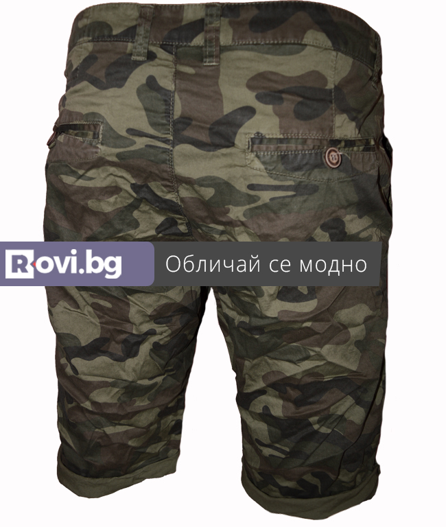 Къси мъжки панталони X013 тъмни